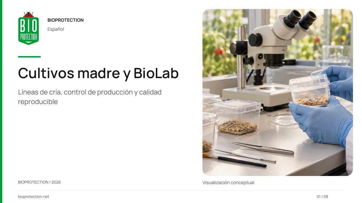 Cultivos madre y BioLab