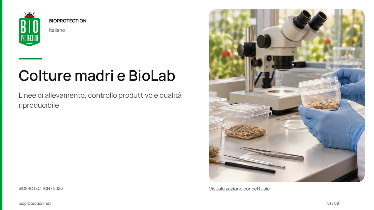 Colture madri e BioLab